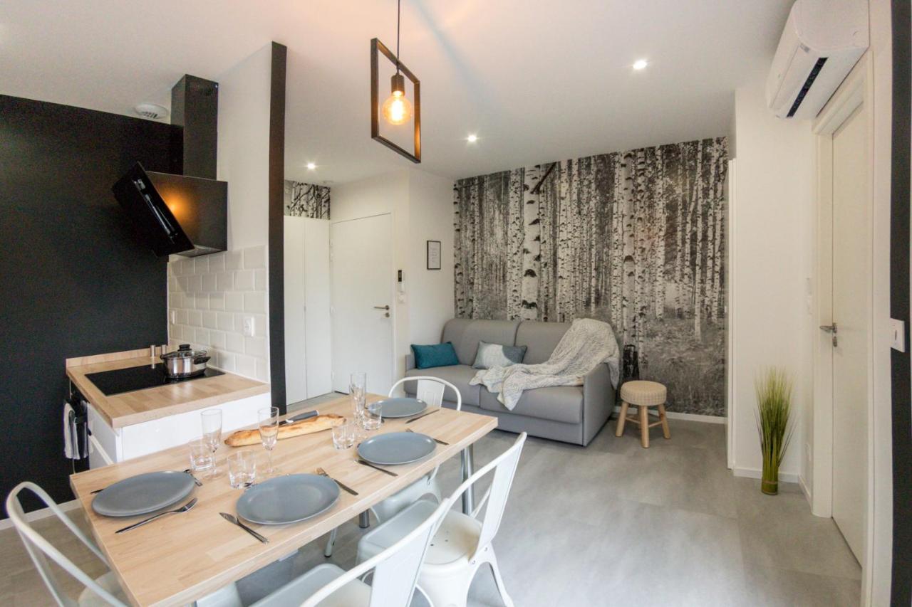 Appart-Hotel N 4 Calme Avec Terrasse, Wi-Fi Haut Debit, Petit-Dejeuner, Room-Service Et Parking Prive Chouzelot Екстериор снимка