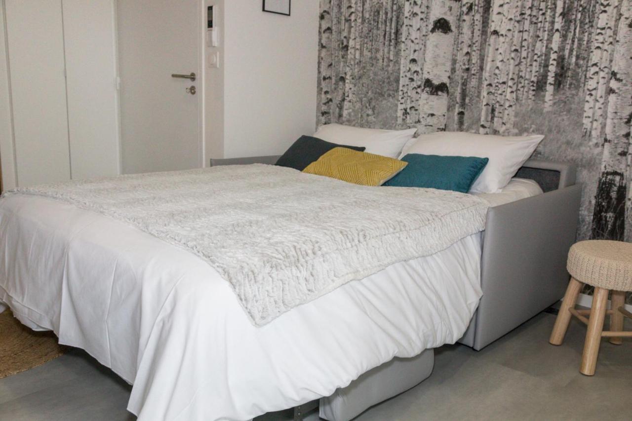 Appart-Hotel N 4 Calme Avec Terrasse, Wi-Fi Haut Debit, Petit-Dejeuner, Room-Service Et Parking Prive Chouzelot Екстериор снимка