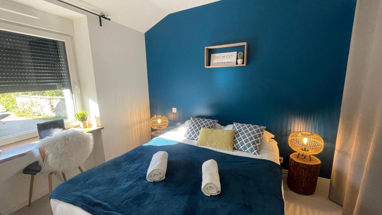 Appart-Hotel N 4 Calme Avec Terrasse, Wi-Fi Haut Debit, Petit-Dejeuner, Room-Service Et Parking Prive Chouzelot Екстериор снимка